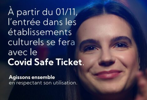 Le Covid safe ticket d’application dans le musée dès le 1/11 Le Covid safe ticket d’application dans le musée dès le 1/11